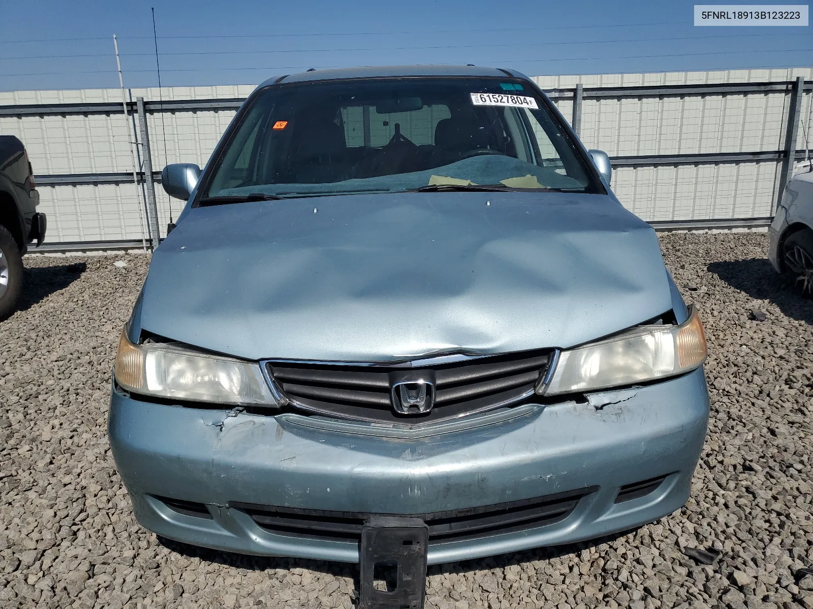 5FNRL18913B123223 2003 Honda Odyssey Exl