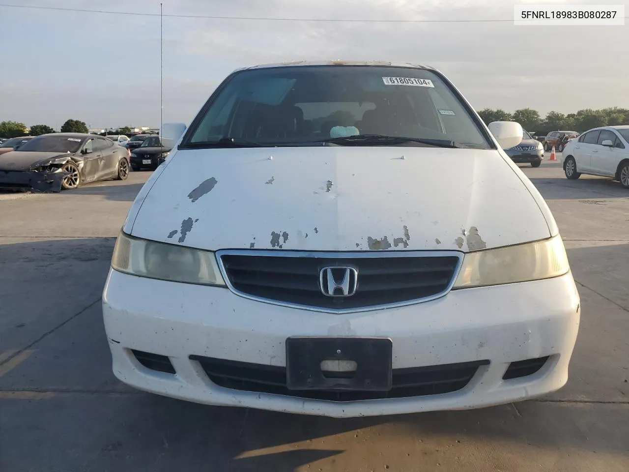 5FNRL18983B080287 2003 Honda Odyssey Exl