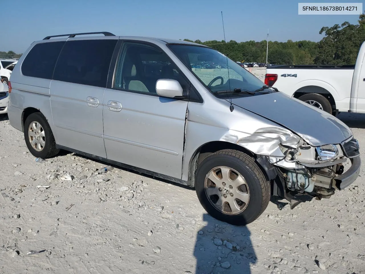 5FNRL18673B014271 2003 Honda Odyssey Ex