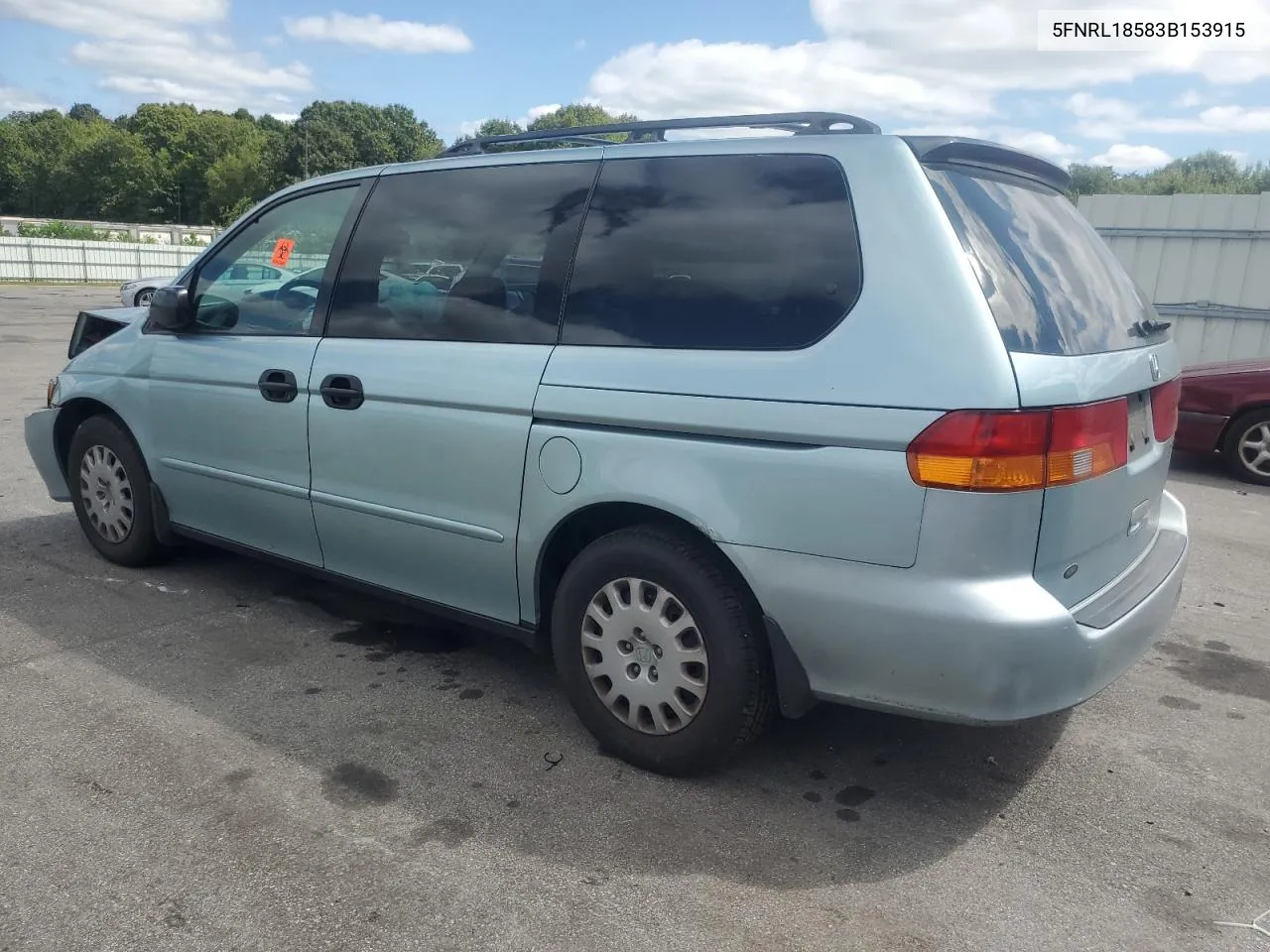 2003 Honda Odyssey Lx VIN: 5FNRL18583B153915 Lot: 69197994