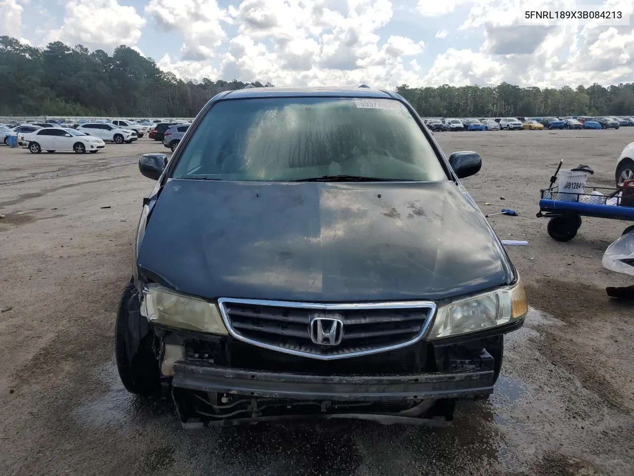 2003 Honda Odyssey Exl VIN: 5FNRL189X3B084213 Lot: 69577464