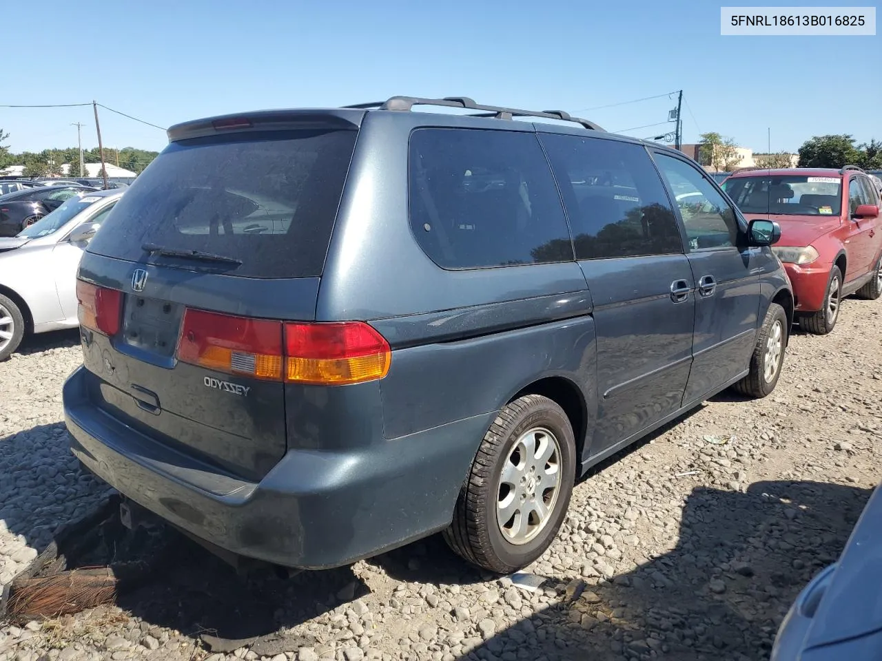 2003 Honda Odyssey Ex VIN: 5FNRL18613B016825 Lot: 71310754