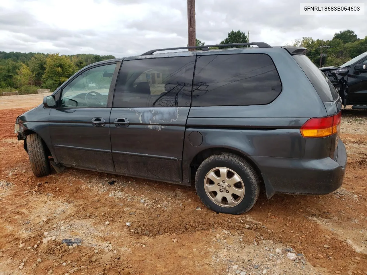 2003 Honda Odyssey Ex VIN: 5FNRL18683B054603 Lot: 71445354