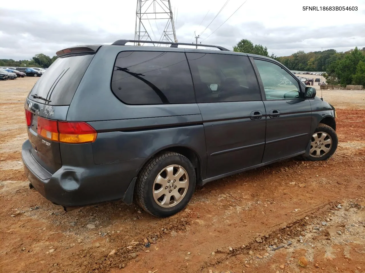 5FNRL18683B054603 2003 Honda Odyssey Ex