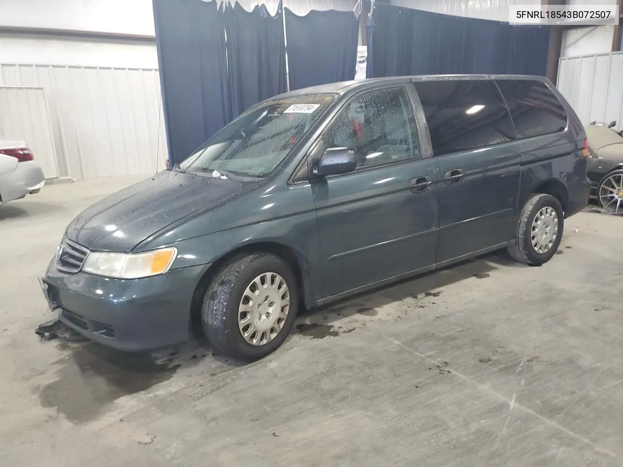 2003 Honda Odyssey Lx VIN: 5FNRL18543B072507 Lot: 71510794