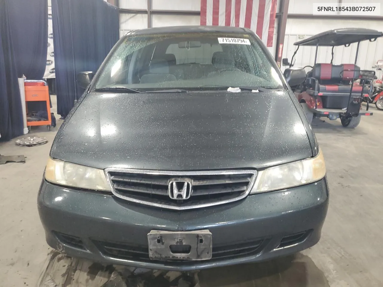 5FNRL18543B072507 2003 Honda Odyssey Lx