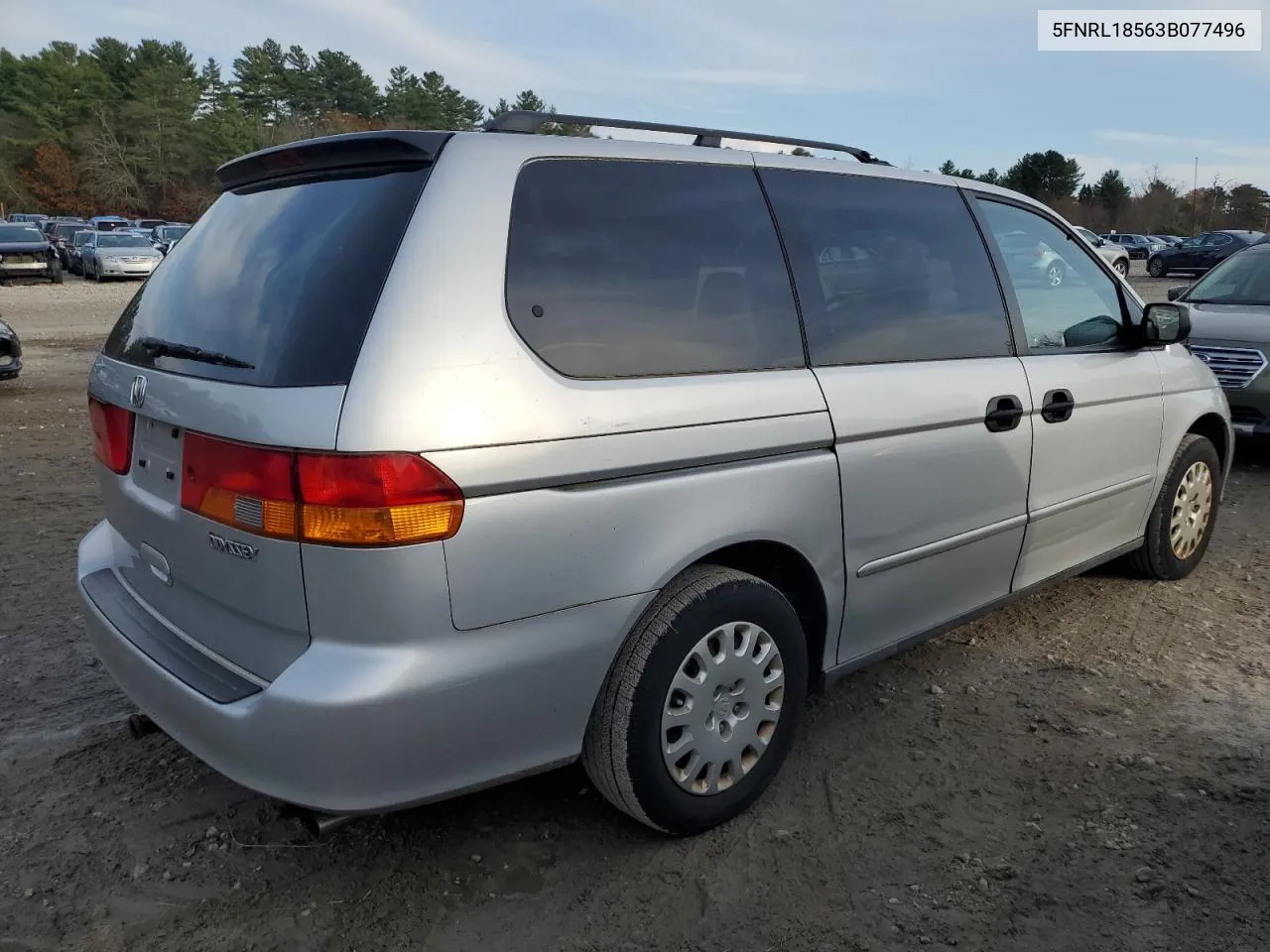 5FNRL18563B077496 2003 Honda Odyssey Lx