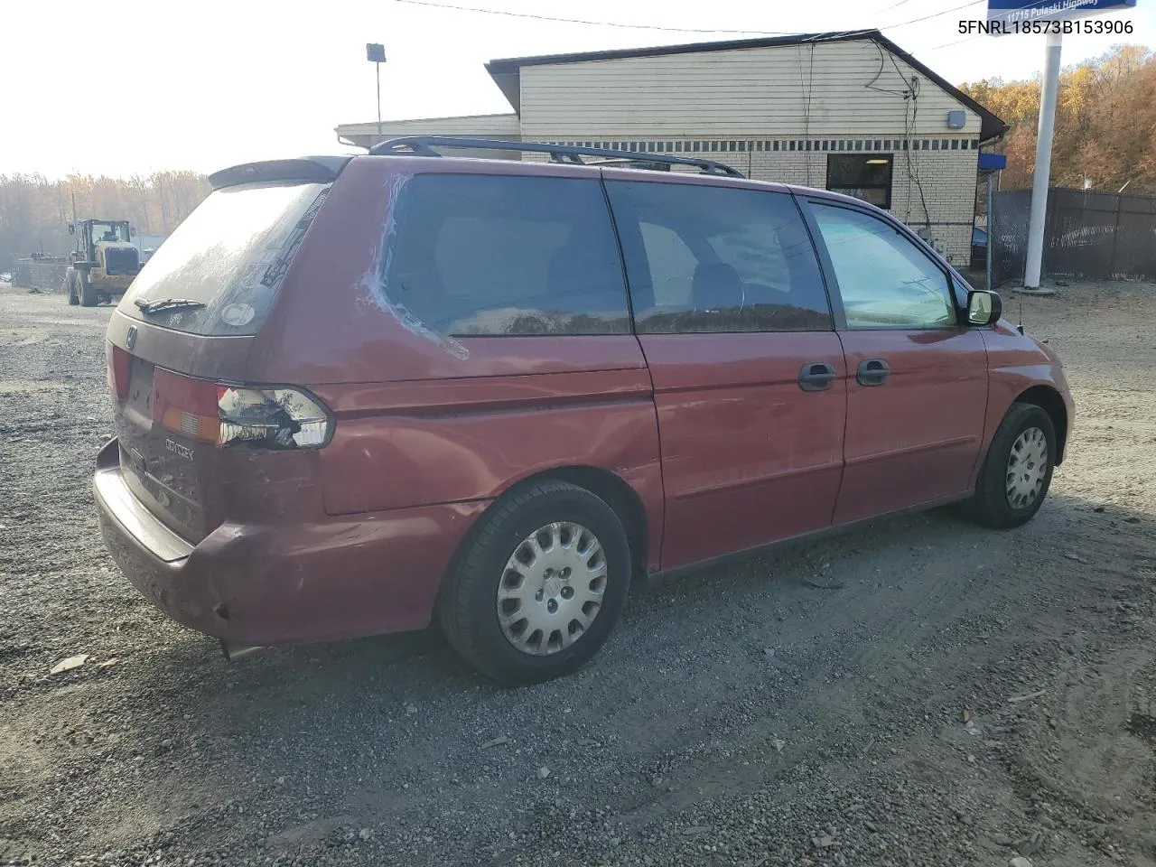 2003 Honda Odyssey Lx VIN: 5FNRL18573B153906 Lot: 78827404