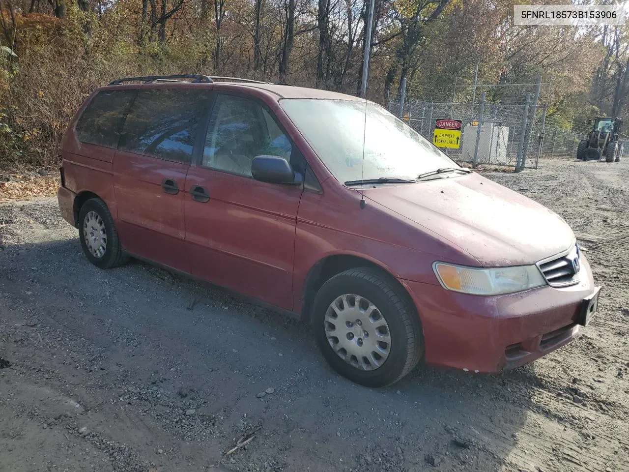 2003 Honda Odyssey Lx VIN: 5FNRL18573B153906 Lot: 78827404