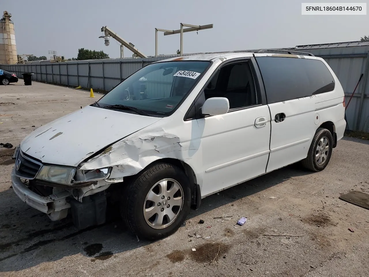 5FNRL18604B144670 2004 Honda Odyssey Ex