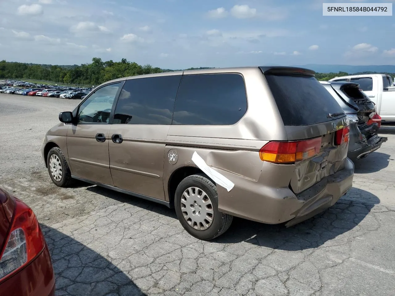 5FNRL18584B044792 2004 Honda Odyssey Lx