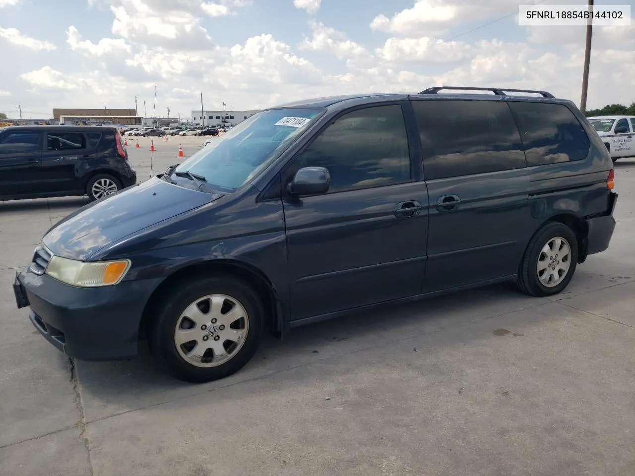 2004 Honda Odyssey Ex VIN: 5FNRL18854B144102 Lot: 70471104