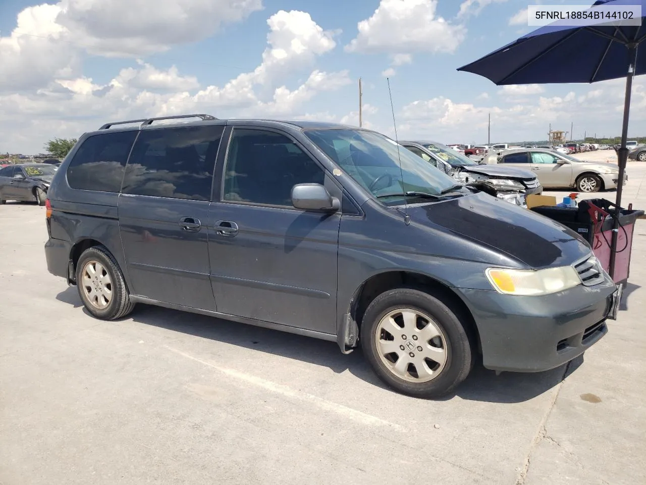 5FNRL18854B144102 2004 Honda Odyssey Ex