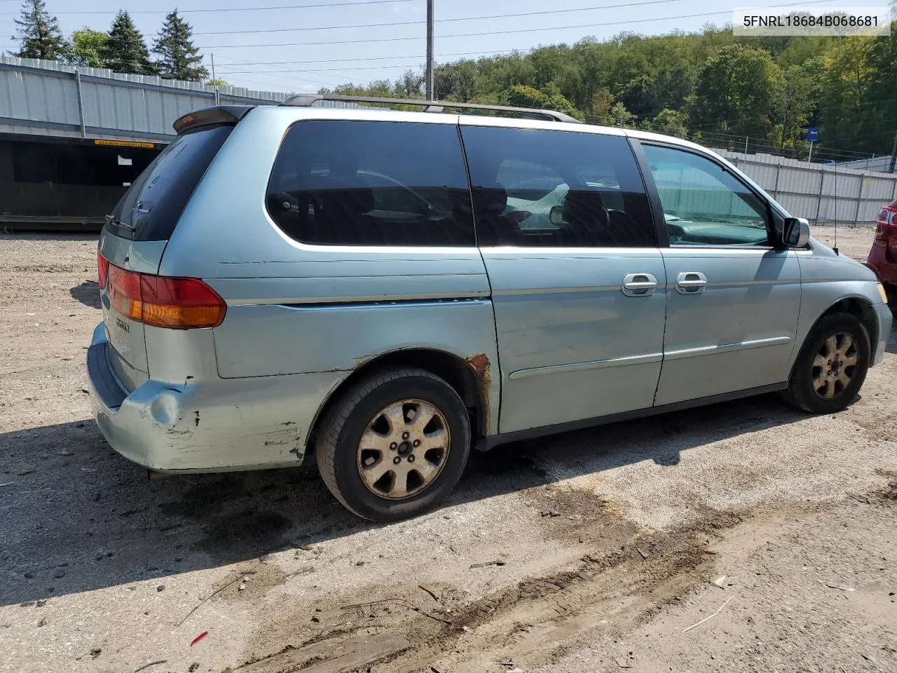 5FNRL18684B068681 2004 Honda Odyssey Ex