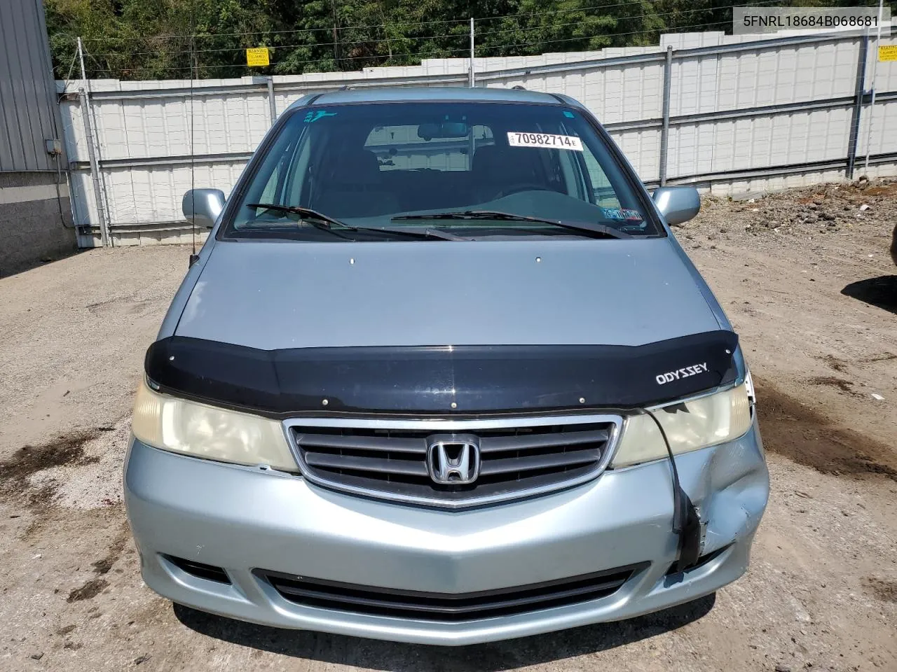 5FNRL18684B068681 2004 Honda Odyssey Ex