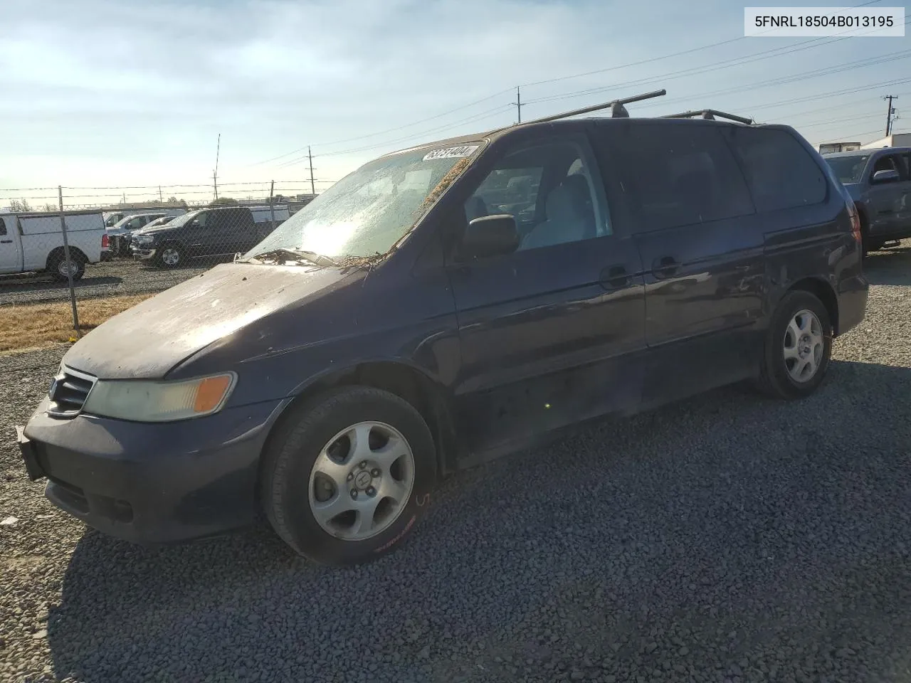 2004 Honda Odyssey Lx VIN: 5FNRL18504B013195 Lot: 71408994