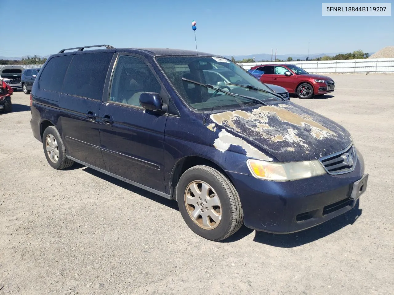 2004 Honda Odyssey Ex VIN: 5FNRL18844B119207 Lot: 71891114