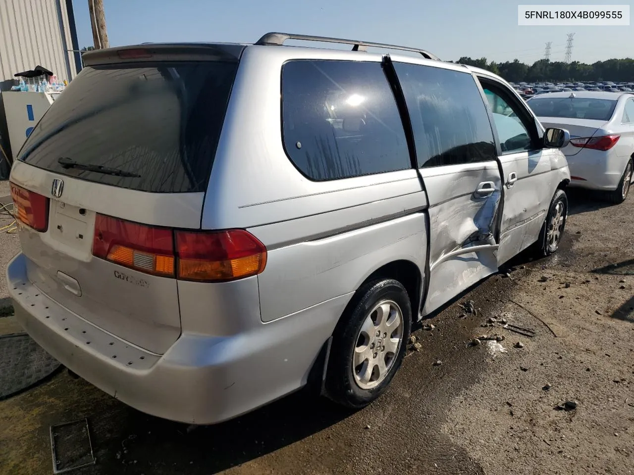 2004 Honda Odyssey Exl VIN: 5FNRL180X4B099555 Lot: 72159444