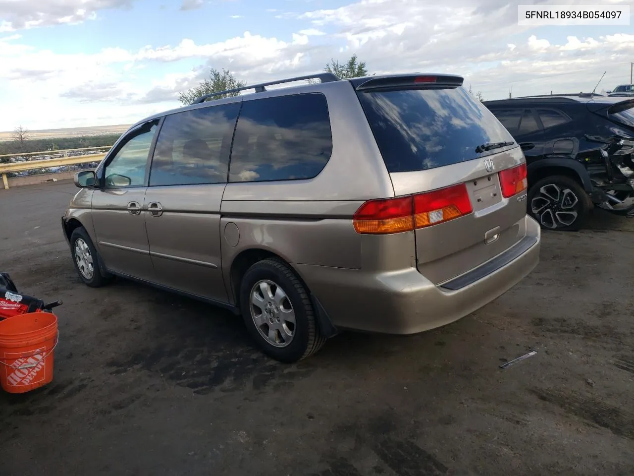 5FNRL18934B054097 2004 Honda Odyssey Exl