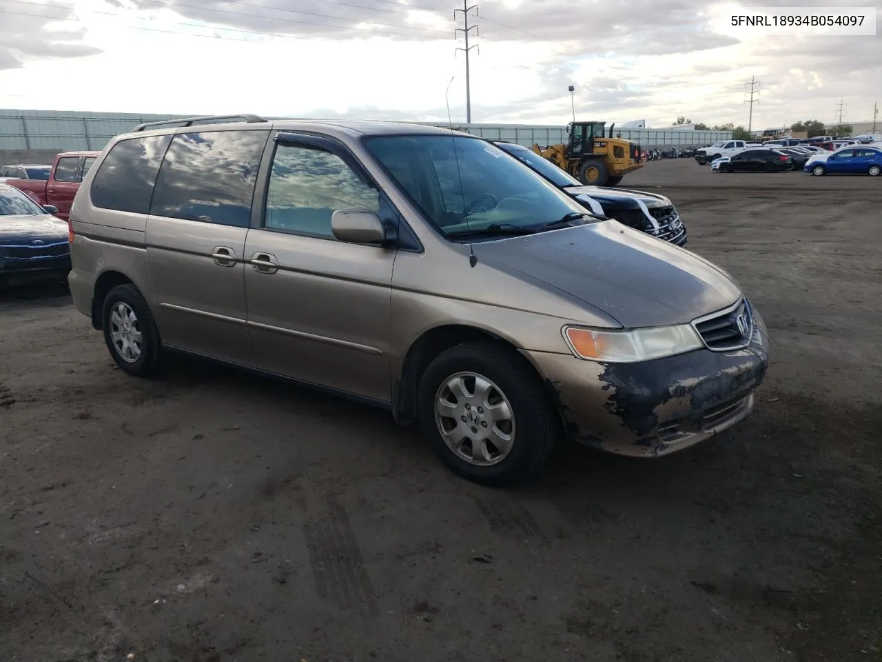 2004 Honda Odyssey Exl VIN: 5FNRL18934B054097 Lot: 72567934