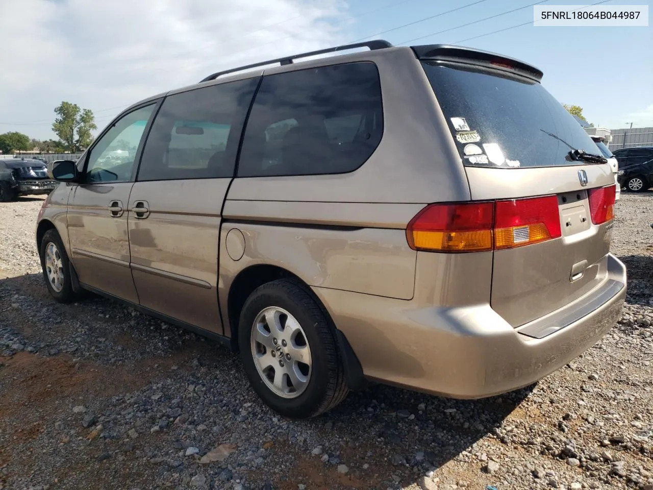 2004 Honda Odyssey Exl VIN: 5FNRL18064B044987 Lot: 72983914