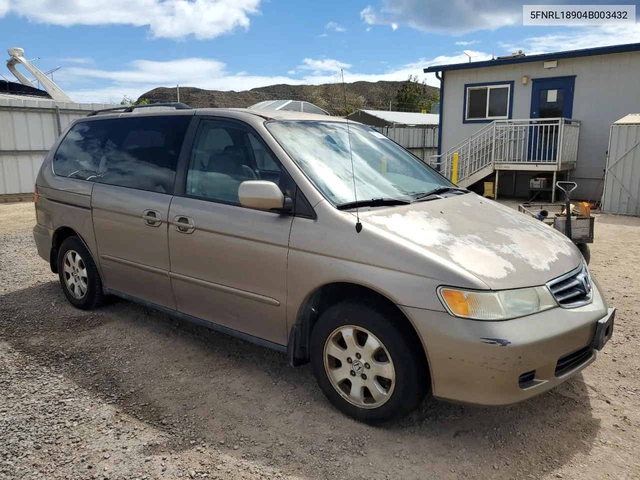 2004 Honda Odyssey Exl VIN: 5FNRL18904B003432 Lot: 73799314