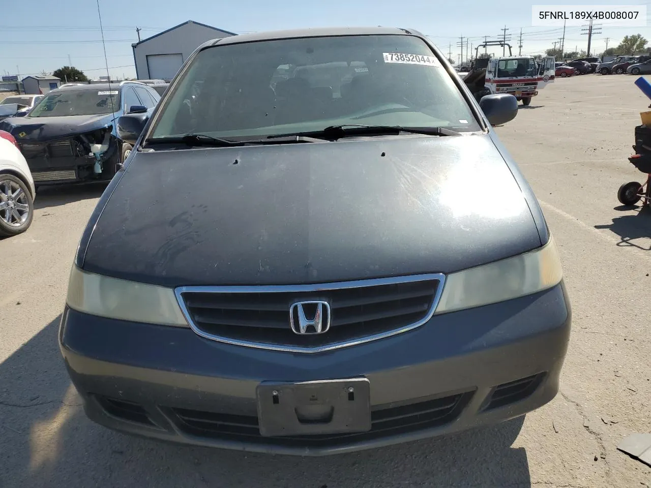 2004 Honda Odyssey Exl VIN: 5FNRL189X4B008007 Lot: 73852044