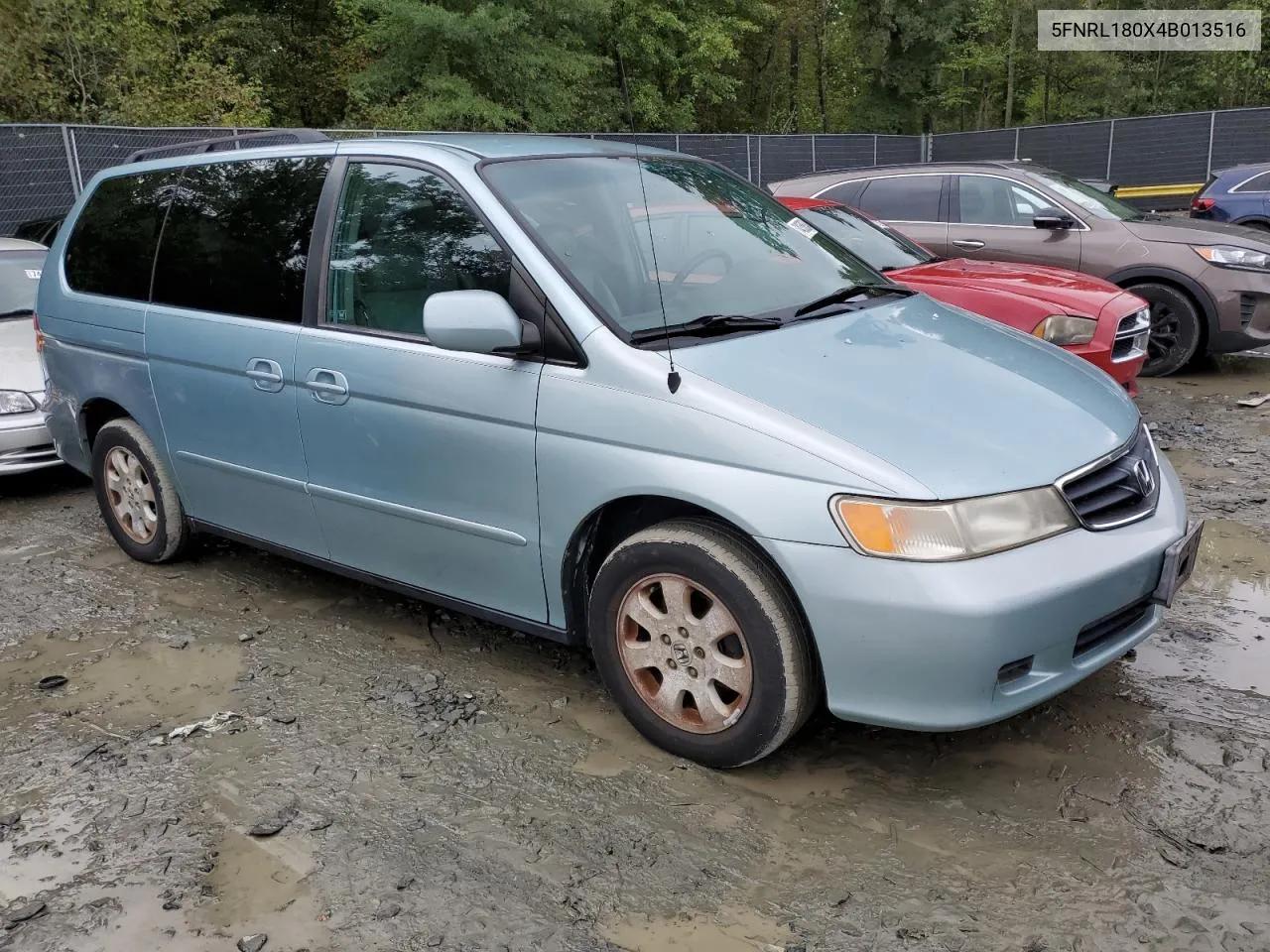 2004 Honda Odyssey Exl VIN: 5FNRL180X4B013516 Lot: 74358534