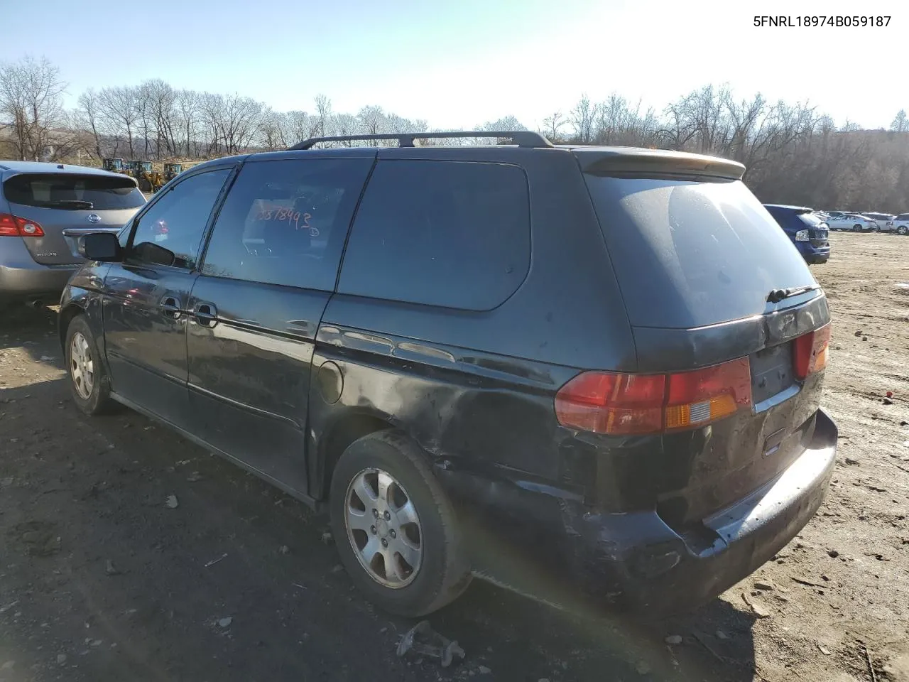 2004 Honda Odyssey Exl VIN: 5FNRL18974B059187 Lot: 76971714