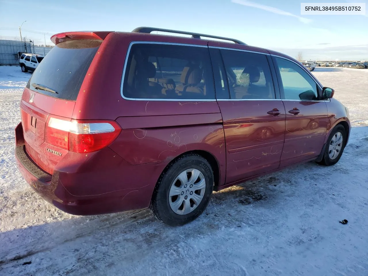 5FNRL38495B510752 2005 Honda Odyssey Ex