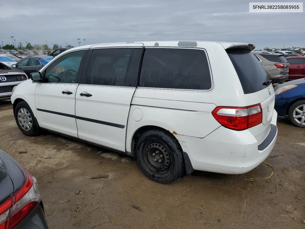 5FNRL38225B085955 2005 Honda Odyssey Lx