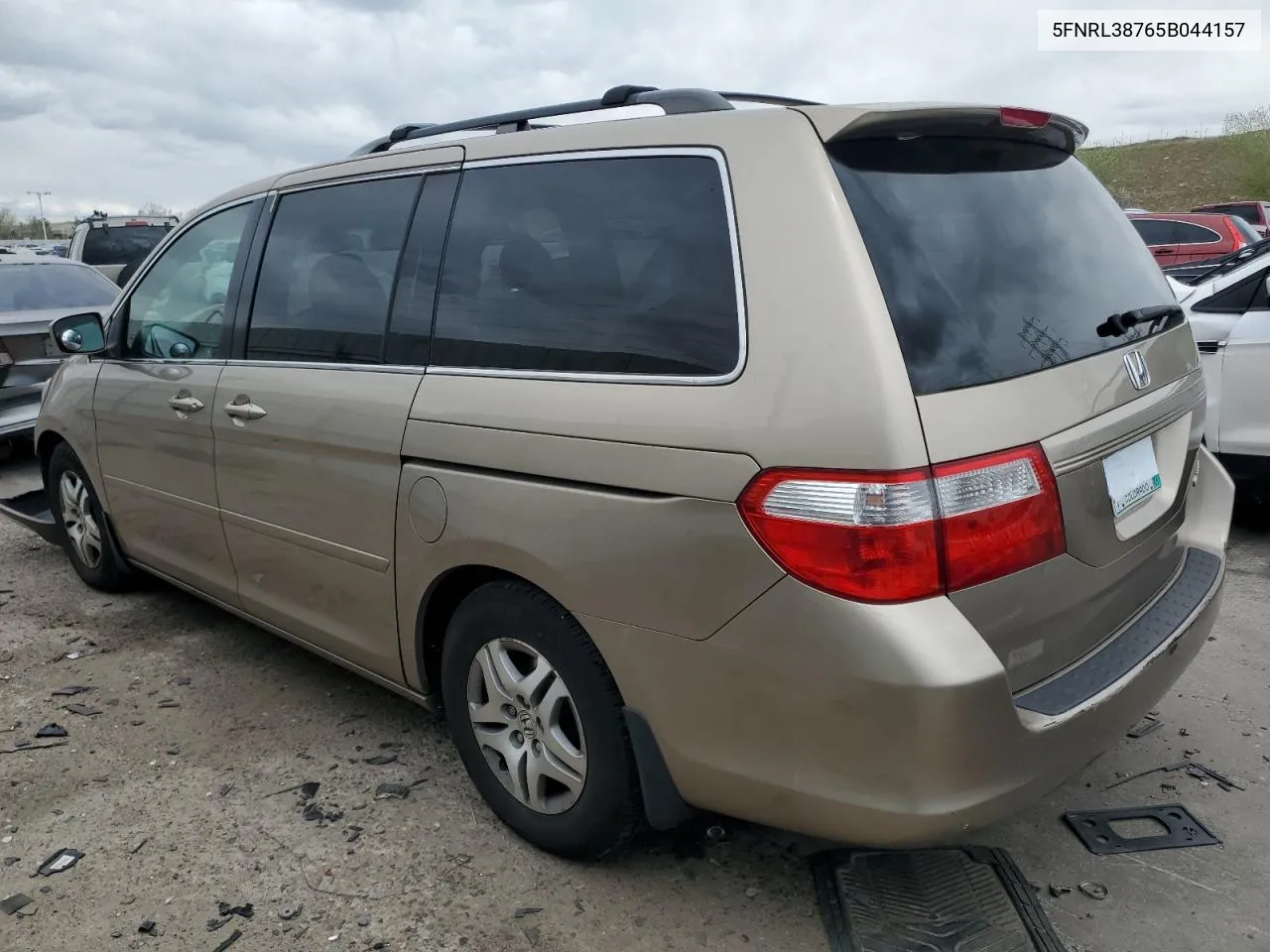 2005 Honda Odyssey Exl VIN: 5FNRL38765B044157 Lot: 53716004