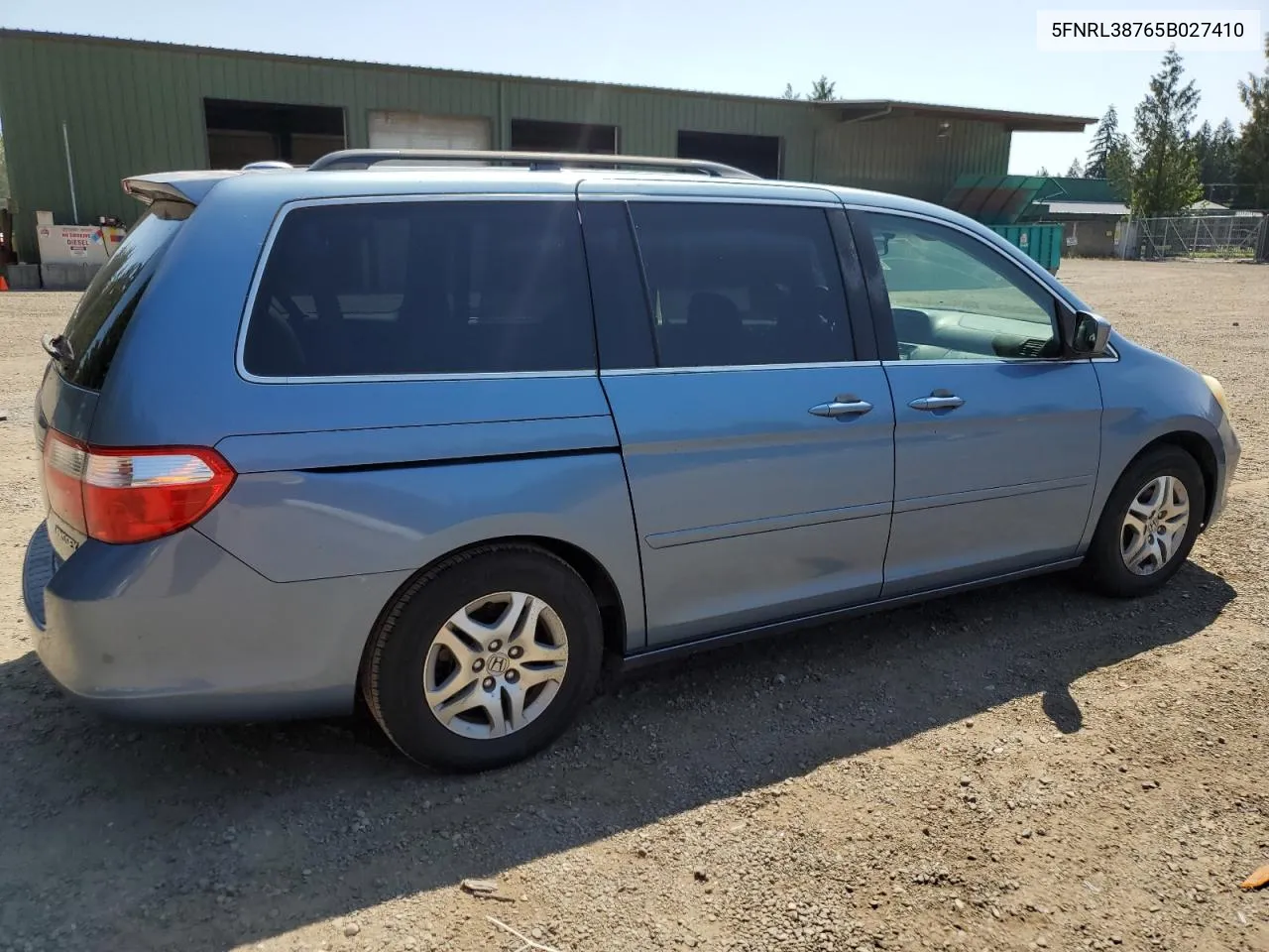 5FNRL38765B027410 2005 Honda Odyssey Exl