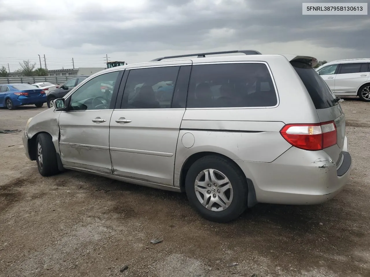 2005 Honda Odyssey Exl VIN: 5FNRL38795B130613 Lot: 62883474