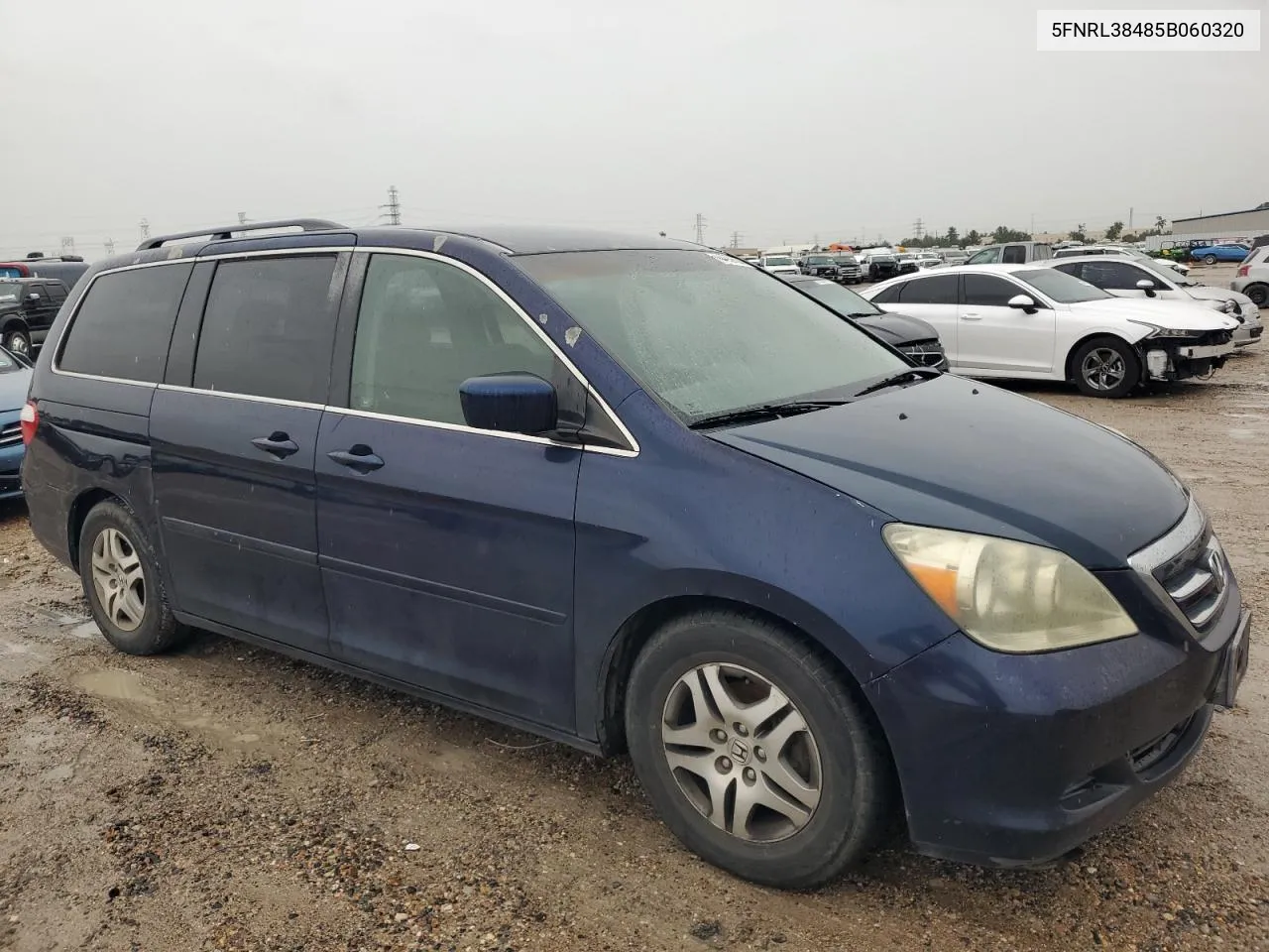 5FNRL38485B060320 2005 Honda Odyssey Ex