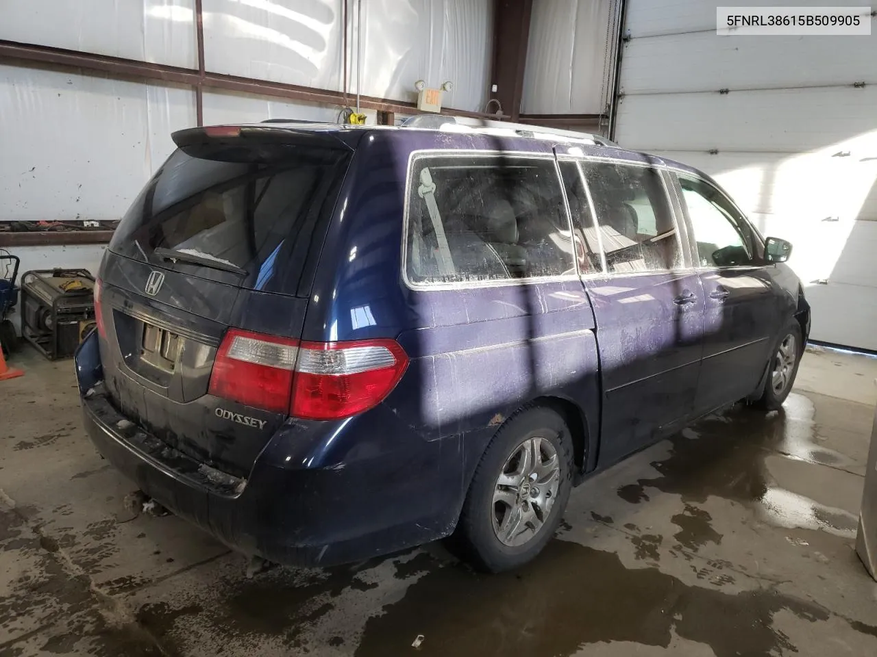 5FNRL38615B509905 2005 Honda Odyssey Exl