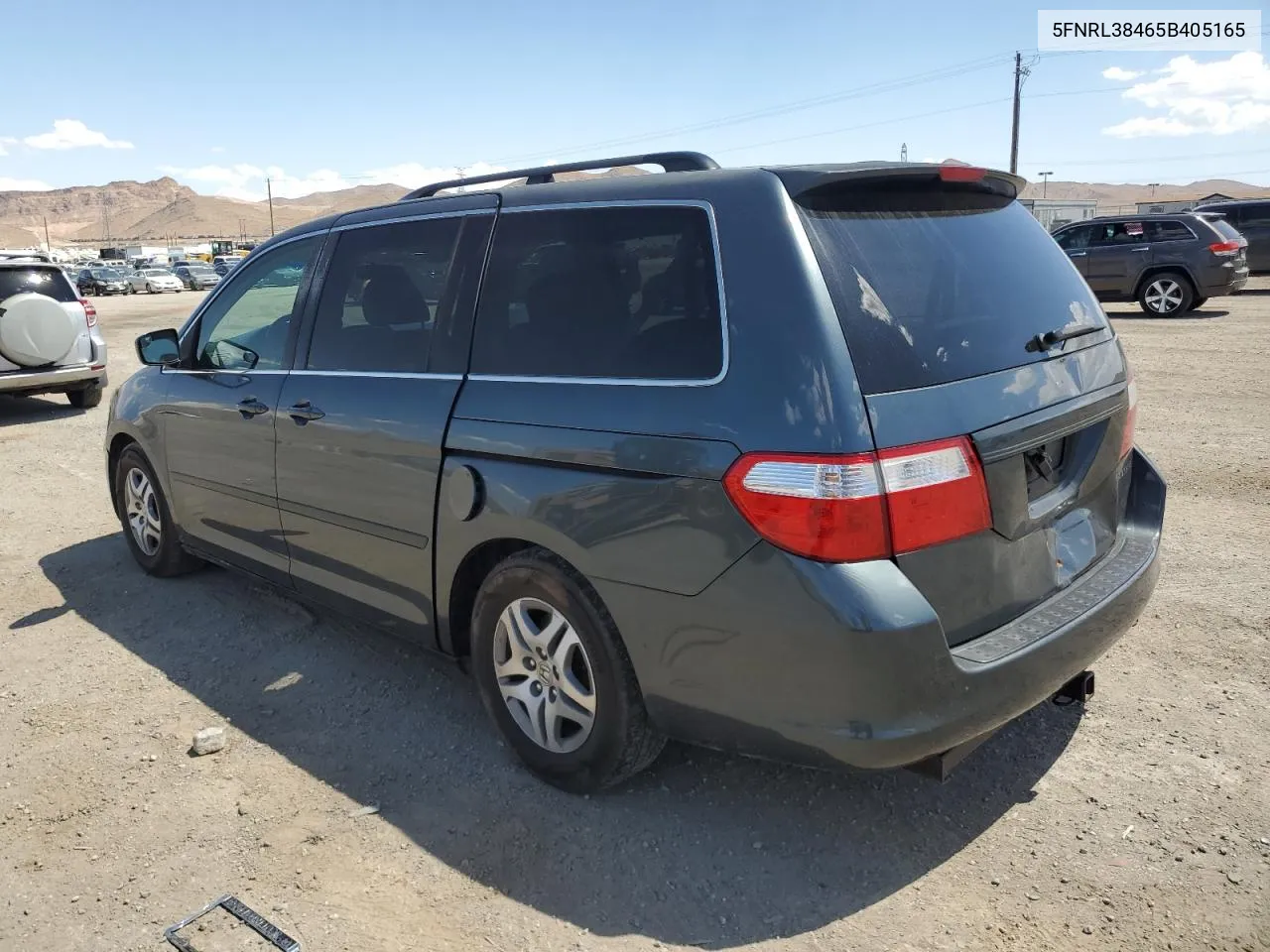 2005 Honda Odyssey Ex VIN: 5FNRL38465B405165 Lot: 67601034