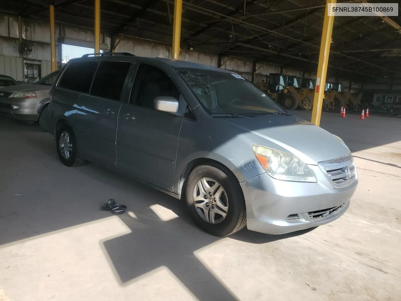 5FNRL38745B100869 2005 Honda Odyssey Exl