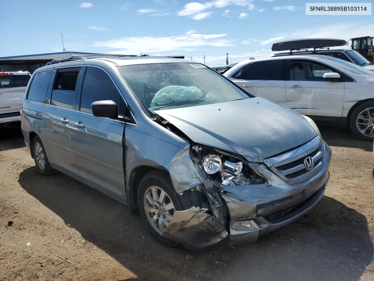 5FNRL38895B103114 2005 Honda Odyssey Touring