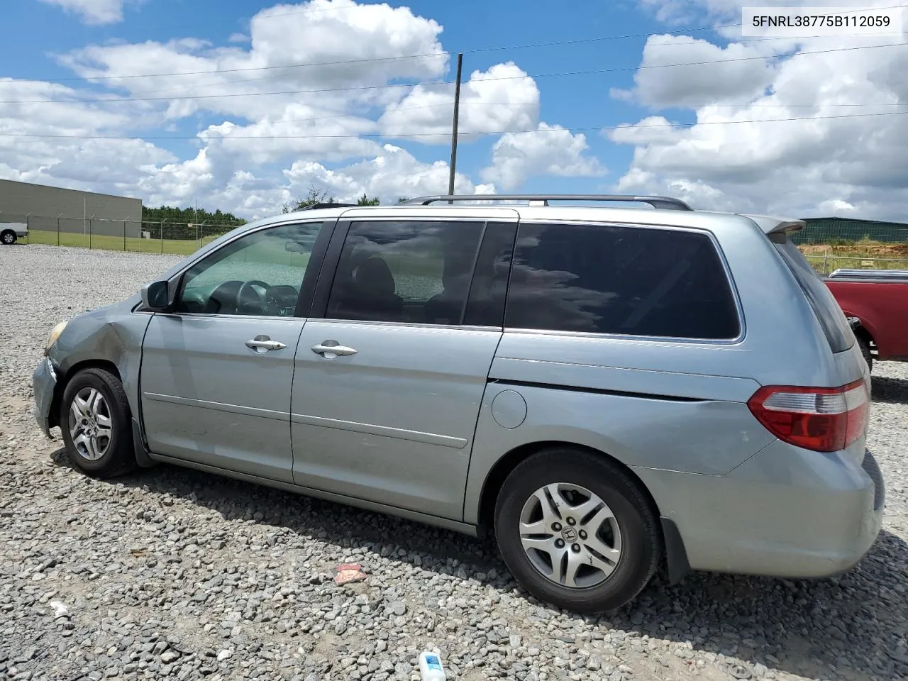 5FNRL38775B112059 2005 Honda Odyssey Exl