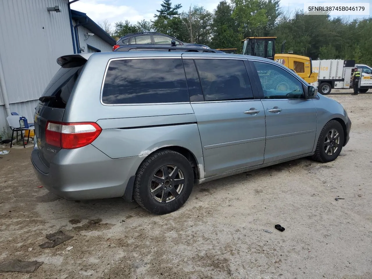 2005 Honda Odyssey Exl VIN: 5FNRL38745B046179 Lot: 69055734