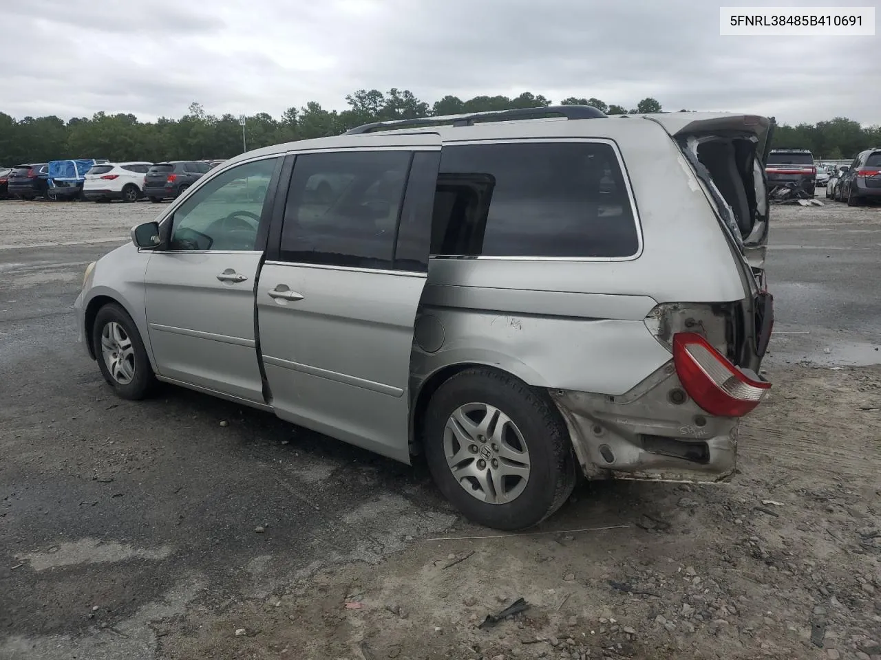 2005 Honda Odyssey Ex VIN: 5FNRL38485B410691 Lot: 70297354