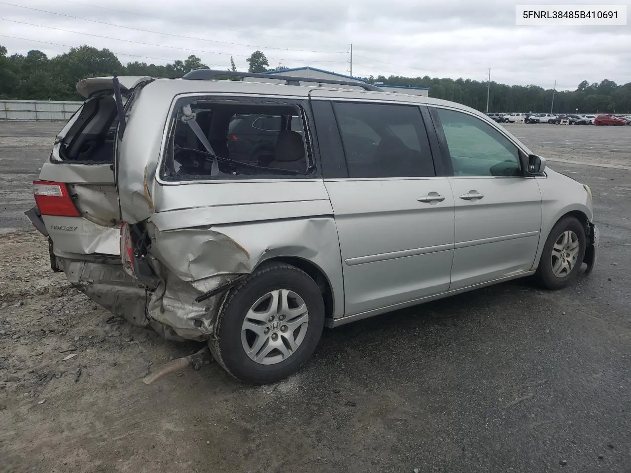 2005 Honda Odyssey Ex VIN: 5FNRL38485B410691 Lot: 70297354