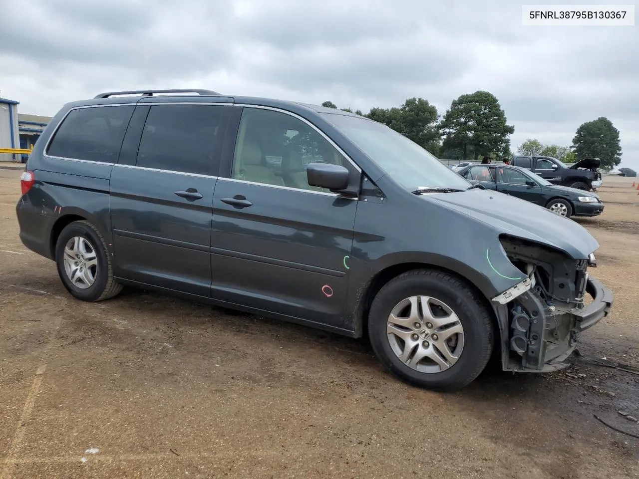 5FNRL38795B130367 2005 Honda Odyssey Exl