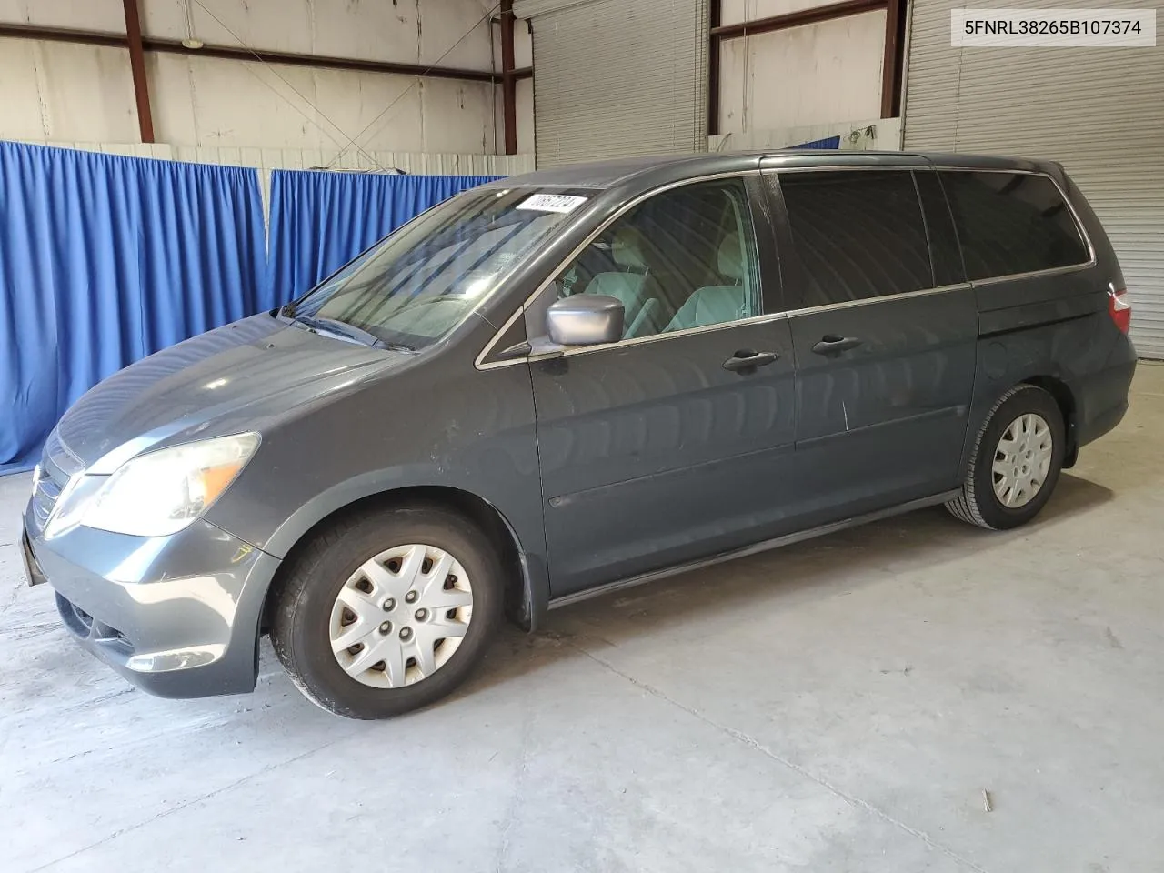 5FNRL38265B107374 2005 Honda Odyssey Lx