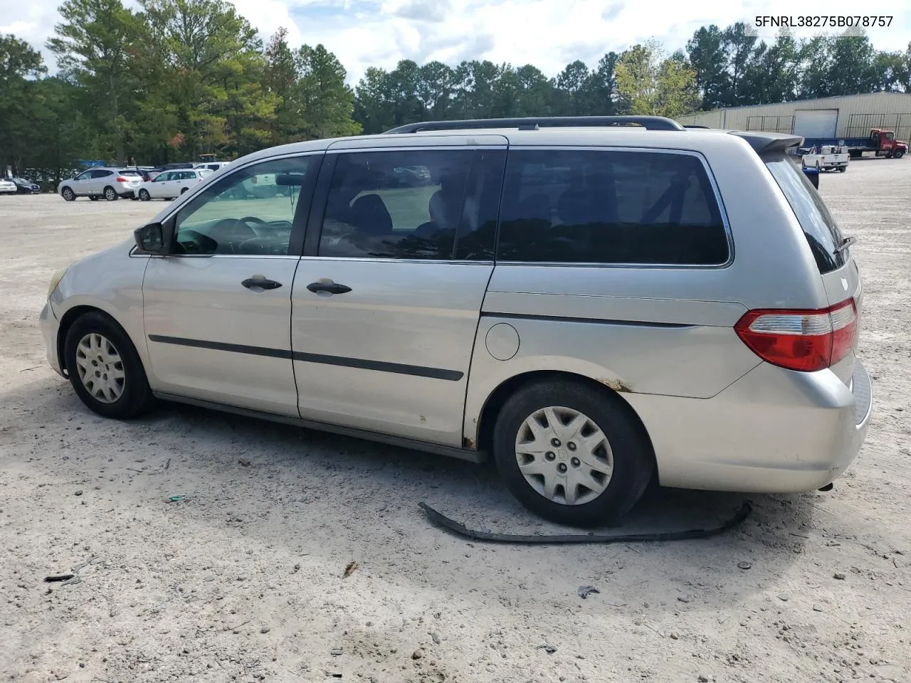 5FNRL38275B078757 2005 Honda Odyssey Lx