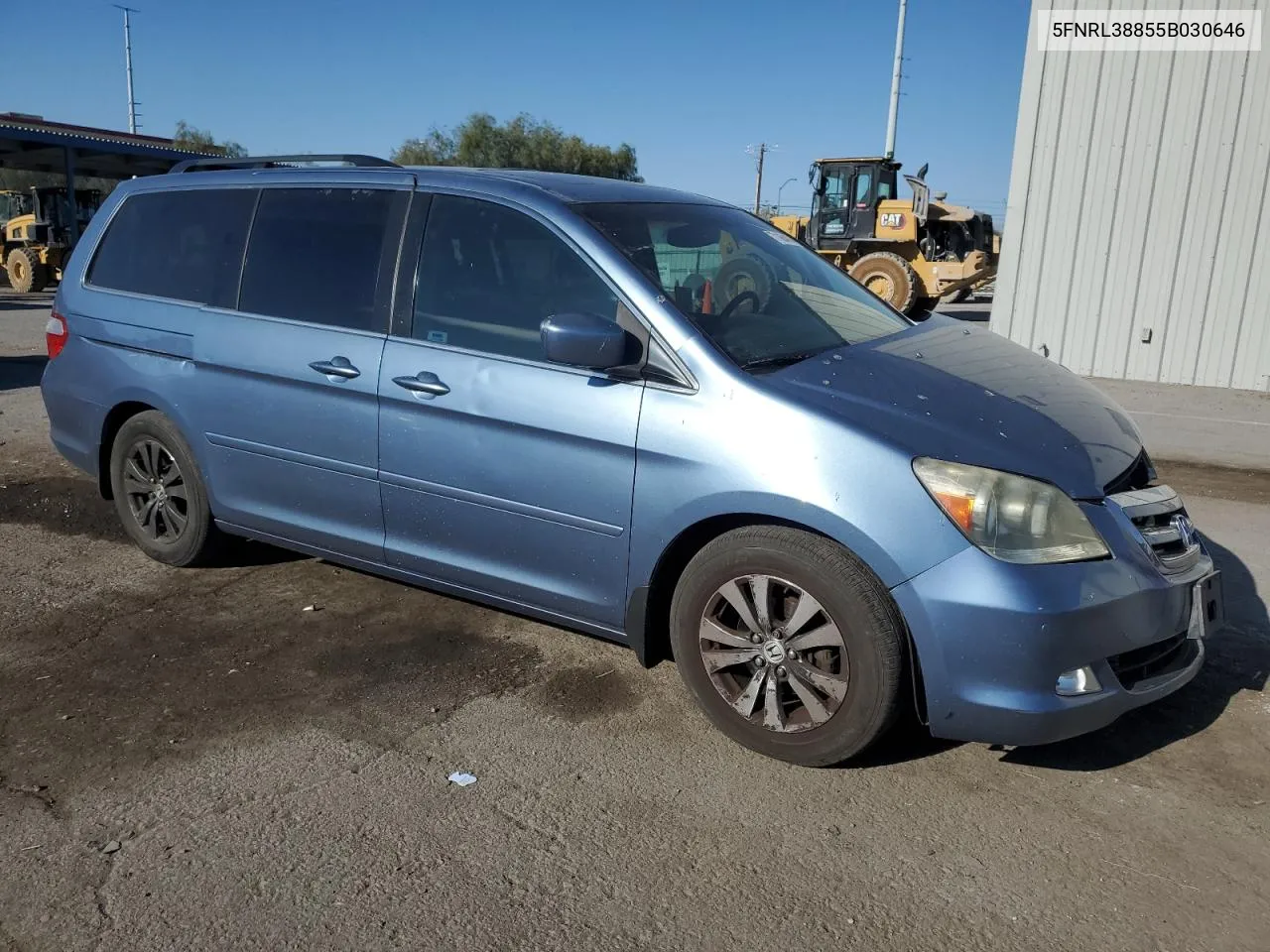 2005 Honda Odyssey Touring VIN: 5FNRL38855B030646 Lot: 71664404