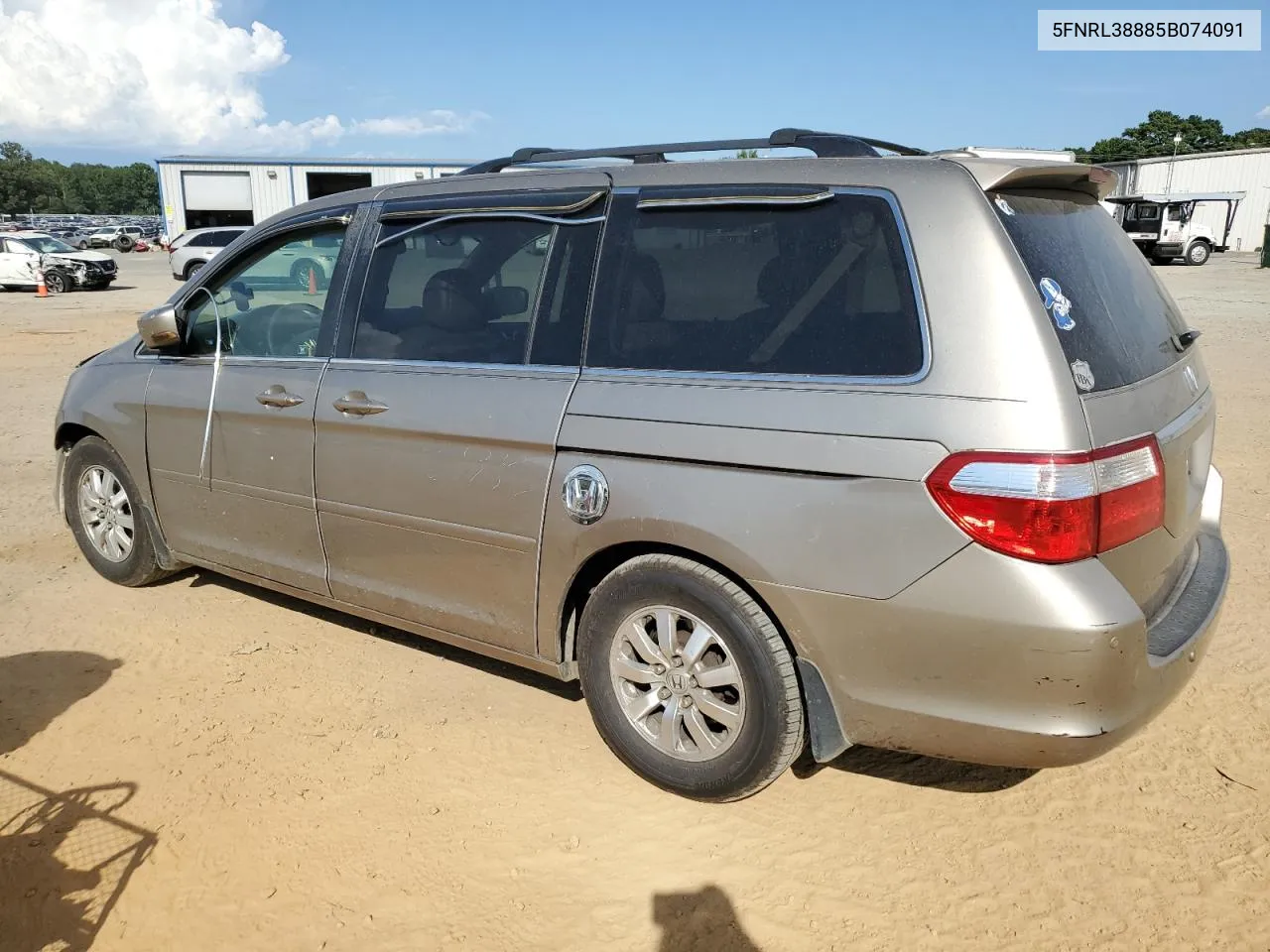 5FNRL38885B074091 2005 Honda Odyssey Touring