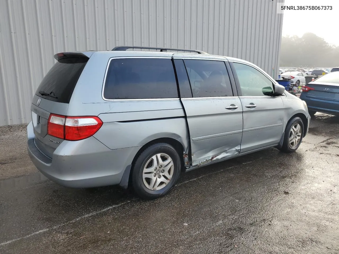 2005 Honda Odyssey Exl VIN: 5FNRL38675B067373 Lot: 71815984