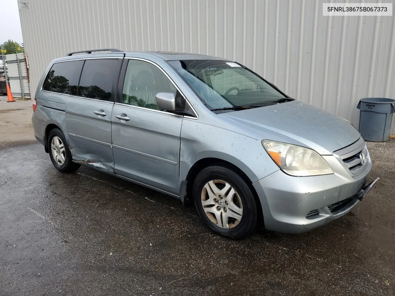 2005 Honda Odyssey Exl VIN: 5FNRL38675B067373 Lot: 71815984